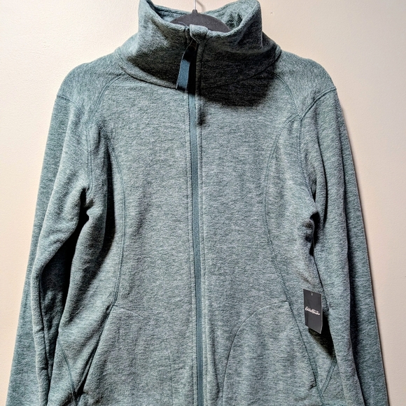 Eddie Bauer Jackets & Blazers - Eddie Baur Women's Fast Fleece Full Zip Azure Size Small NWT